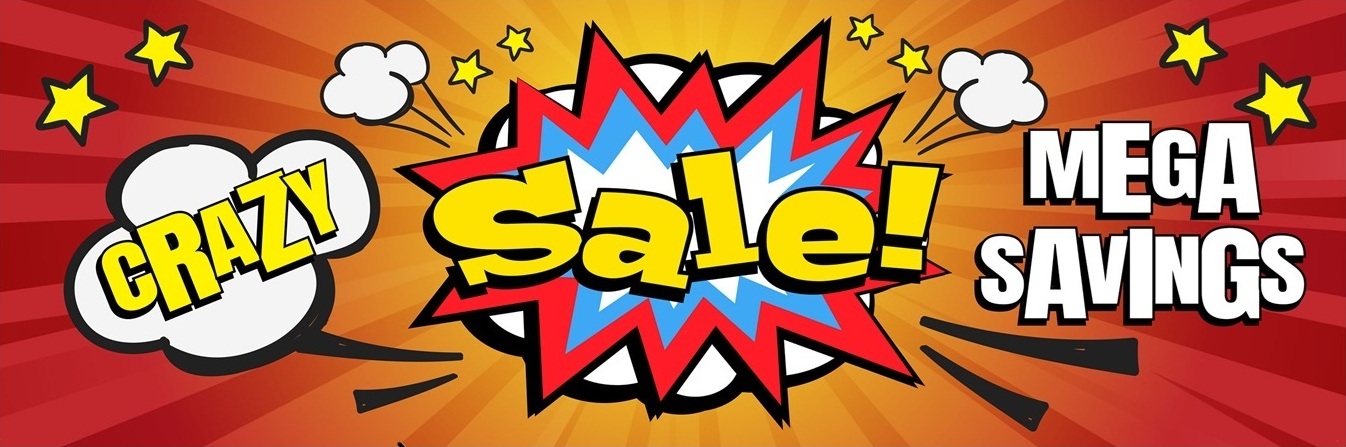 2025 PRO SHOP CRAZY SALE MEGA SAVINGS BANNER IMAGE